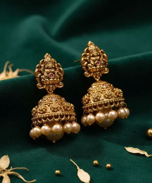 Traditional Jhumka Earrings