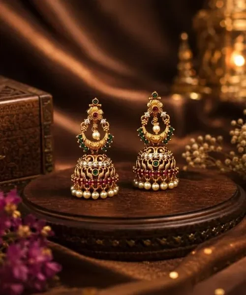 Bridal Stone Earrings